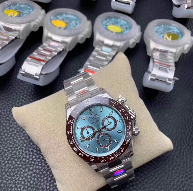 N廠冰藍面迪通拿「冰藍迪116506」4130機芯評測-復刻表