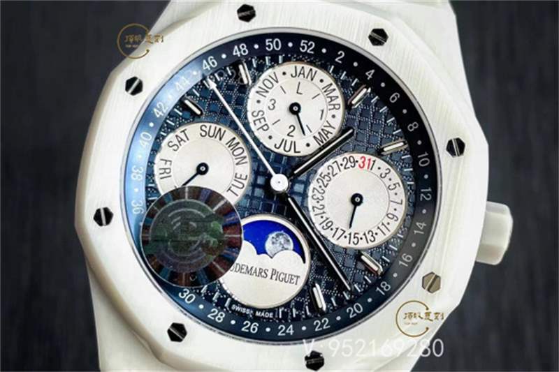 APS廠AP愛彼萬年歷白陶瓷AP26579計時表復(fù)刻做工怎么樣-復(fù)刻表