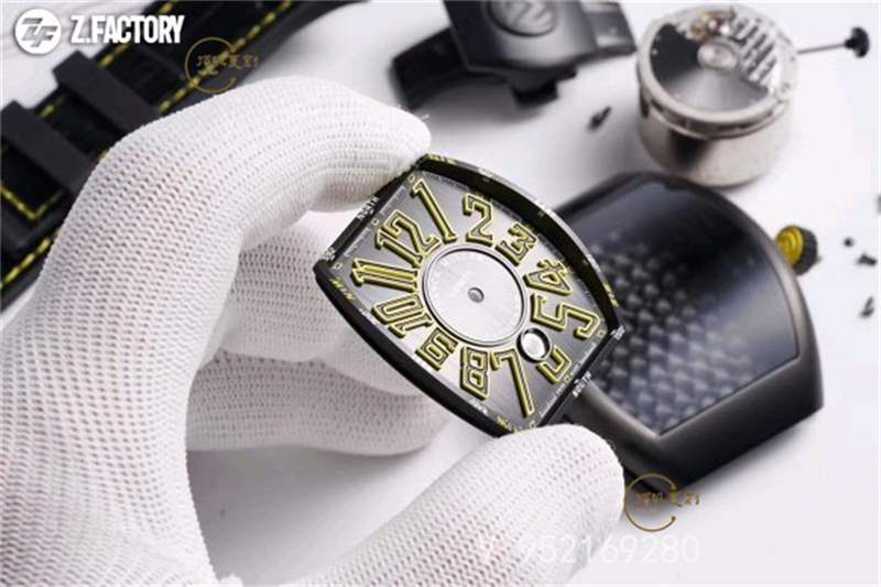 ZF廠法穆蘭v45游艇黃色刻度復(fù)刻表做工怎么樣-ZF廠法蘭克穆勒拒絕一眼假-復(fù)刻表
