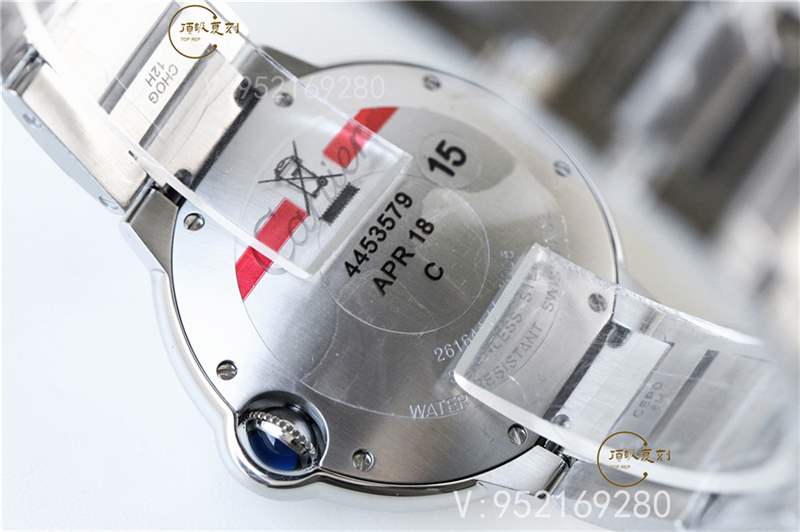 V6廠粉氣球-V6廠卡地亞33mm藍(lán)氣球粉盤W6920100做工怎么樣-復(fù)刻表