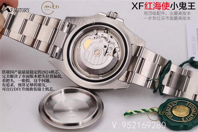 XF廠勞力士紅海使小鬼王126600復刻表做工怎么樣-復刻表