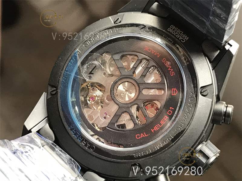 XF廠卡萊拉黑陶瓷-XF廠泰格豪雅卡萊拉黑騎士復刻表做工怎么樣-復刻表