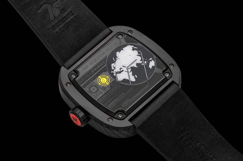 七個星期五SevenFriday P3C/04碳紅色引擎設計-復刻表