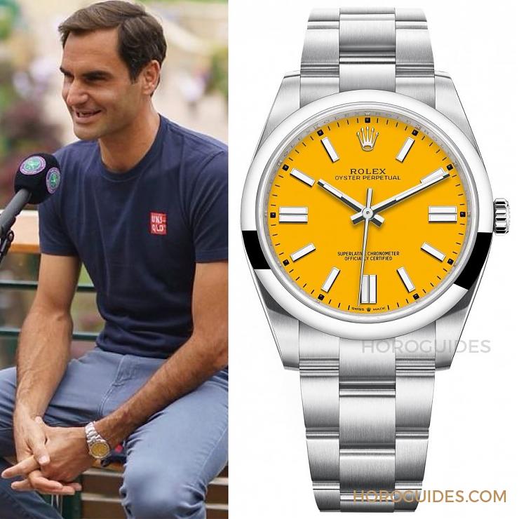回顧那些高光時刻，Roger Federer費德勒與Rolex偕伴20年-復刻表