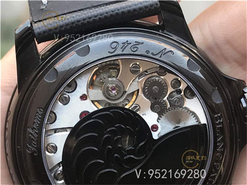 ZF廠寶珀五十噚黑武士5015-11C30-52復刻表做工怎么樣-復刻表