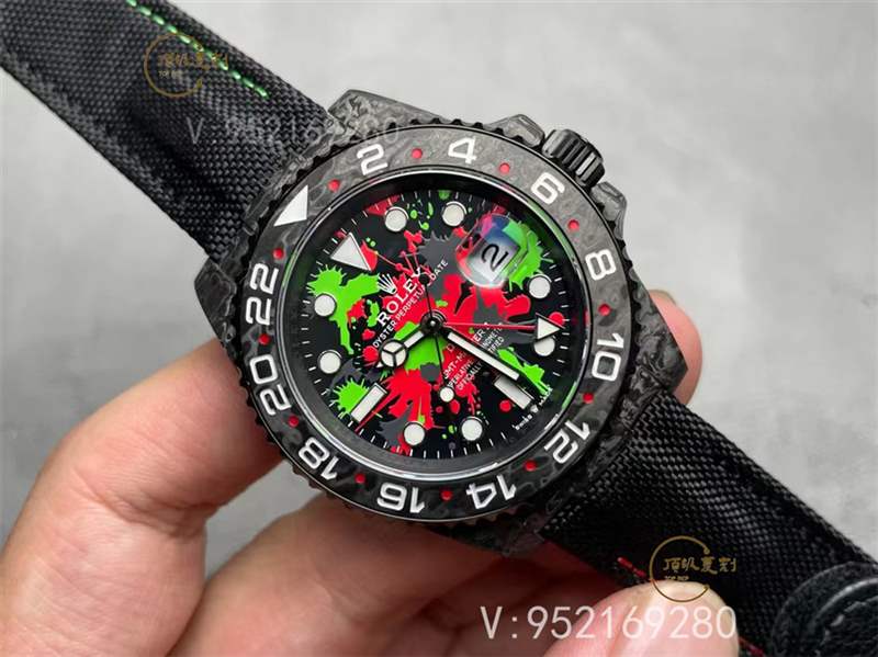 VS廠新品勞力士Ntpt格林尼治碳纖維復刻表3186機芯做工怎么樣-復刻表