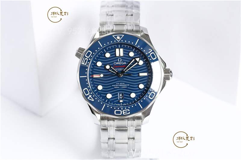 VS廠復刻藍盤海馬300腕表市場天花板級別做工-復刻表