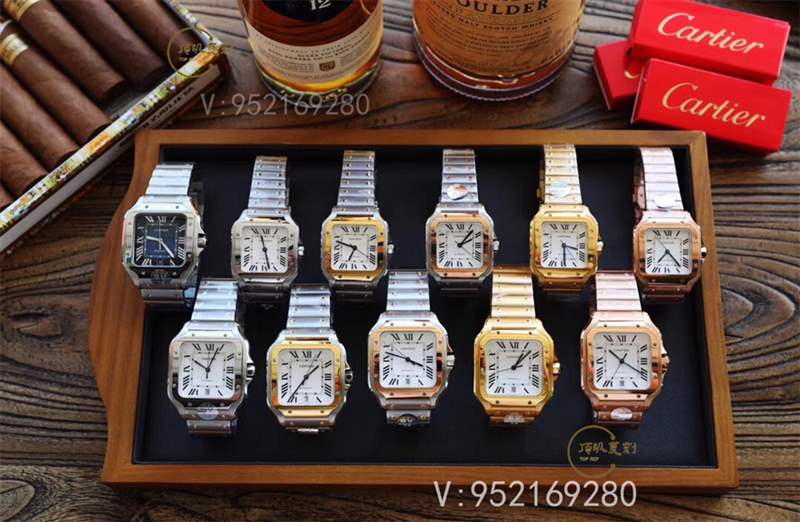 BV廠卡地亞大號山度士復(fù)刻表真假對比-BV廠山度士怎么樣-復(fù)刻表