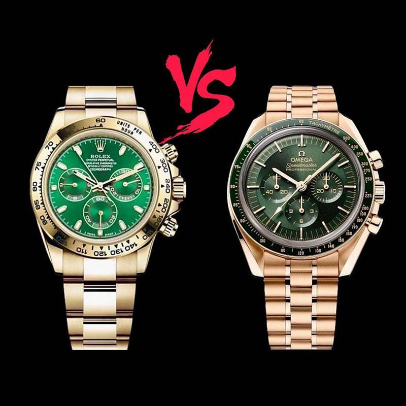 ROLEX vs OMEGA｜5大對應(yīng)手表決高下Daytona、水鬼、OP如雙胞胎-復(fù)刻表