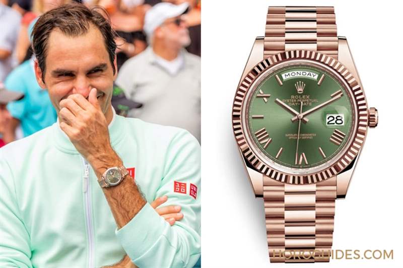 回顧那些高光時刻，Roger Federer費德勒與Rolex偕伴20年-復刻表