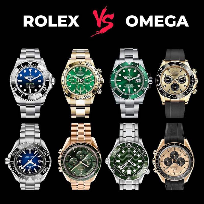 ROLEX vs OMEGA｜5大對應(yīng)手表決高下Daytona、水鬼、OP如雙胞胎-復(fù)刻表