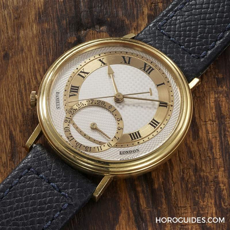 獨立制表之父George Daniels自留款，現身富藝斯鐘表《名表薈萃日內瓦－XVI》-復刻表