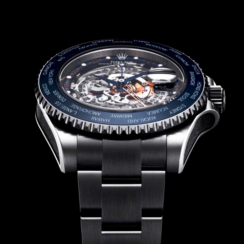 超型客制勞力士 | 定制GMT-Master II透視表盤加表圈大變身-復(fù)刻表