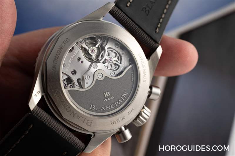 18K紅金藍面、23級鈦灰面，Blancpain五十噚深潛器飛返計時碼表兩款延伸新作-復刻表