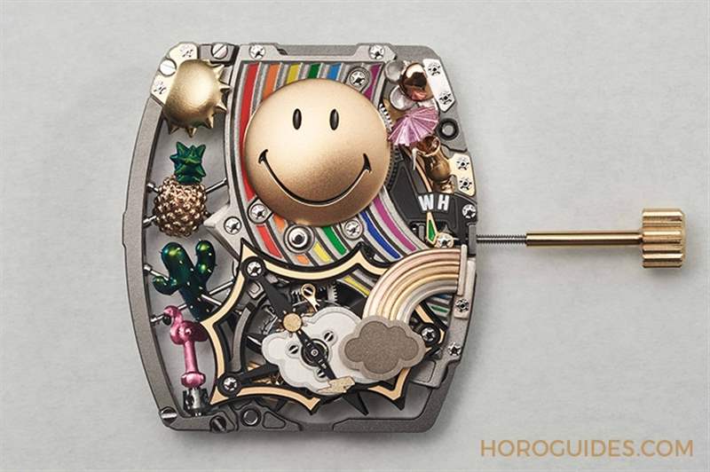 Richard Mille少見樂園化的一面！ RM 88 Smiley自動上鏈陀飛輪腕表-復刻表