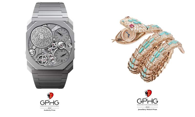 男女腕表俱強！寶格麗獲頒2022年GPHG日內(nèi)瓦鐘表大賞兩項獎項-復刻表