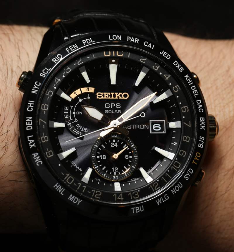精工Astron服部金太郎特別限量版GPS手表上手-復刻表