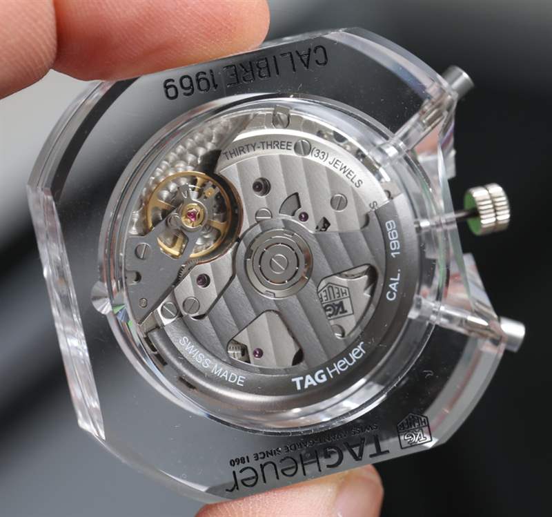 泰格豪雅推出自制Calibre 1969 (CH 80)自動(dòng)計(jì)時(shí)腕表機(jī)芯-復(fù)刻表