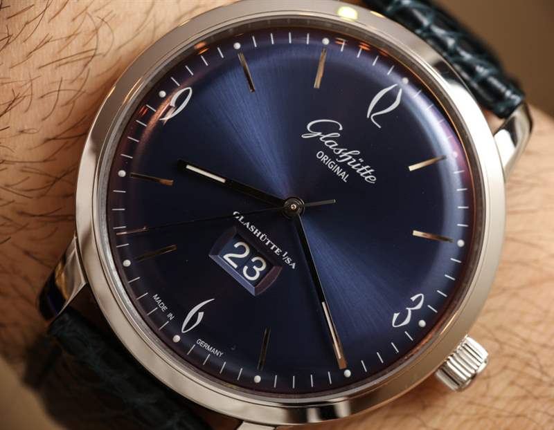 格拉蘇蒂原創Senator Sixties Panorama Date腕表上手體驗-復刻表