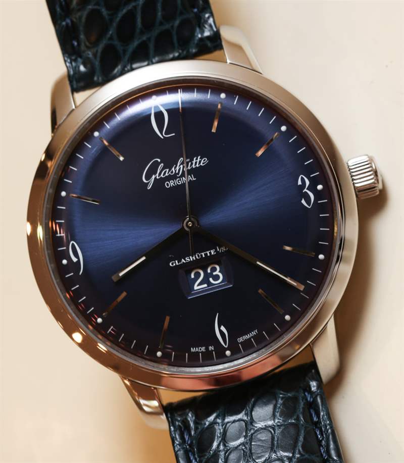 格拉蘇蒂原創Senator Sixties Panorama Date腕表上手體驗-復刻表