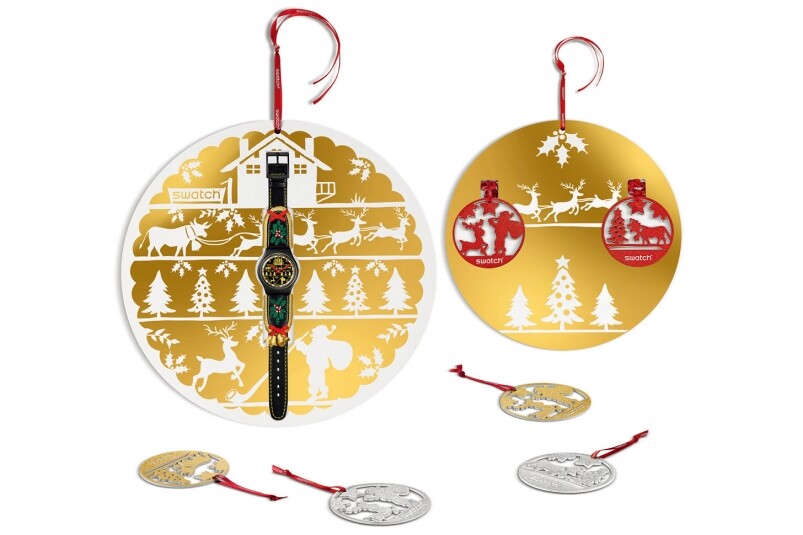 最有圣誕氣氛的腕表:Swatch Golden Merry 最有圣誕氣氛的腕表:Swatch Golden Merry-復刻表