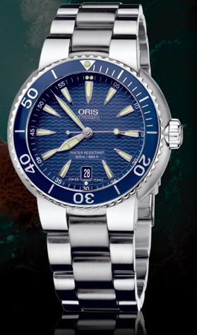 diver4 豪利時Oris Divers Date日歷潛水腕表-復(fù)刻表