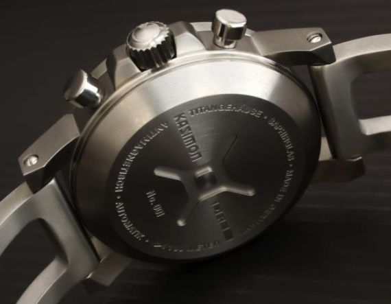 Kazimon Drei 6 卡茲蒙德雷Kazimon?Drei計時鈦金屬腕表-復刻表