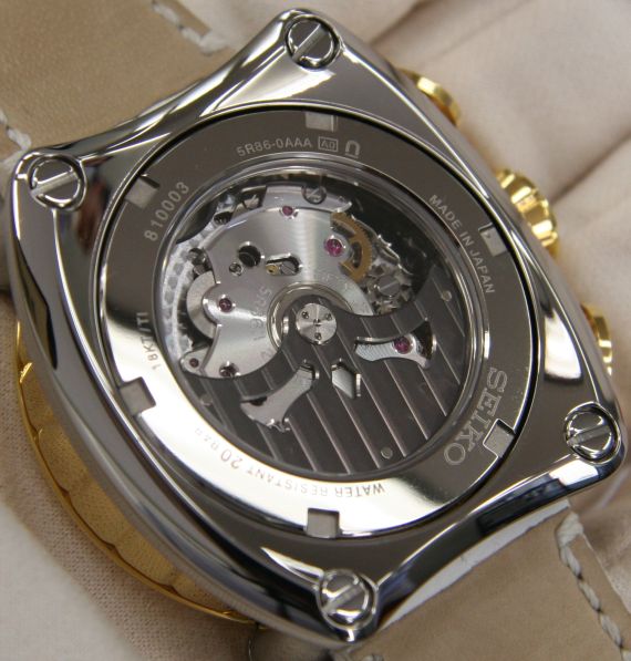 Seiko Galante Spring Drive watch back 精工Grand Seiko高級腕表是如何形成的?-復刻表