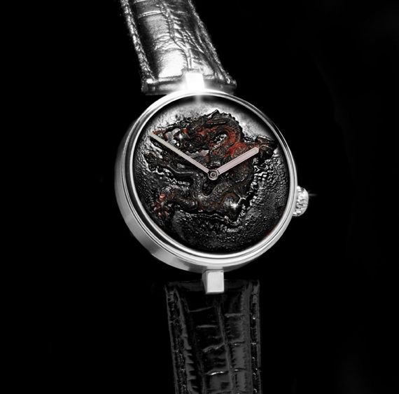 角動量Angular Momentum漆黑紅黑日本漆手表系列-復刻表