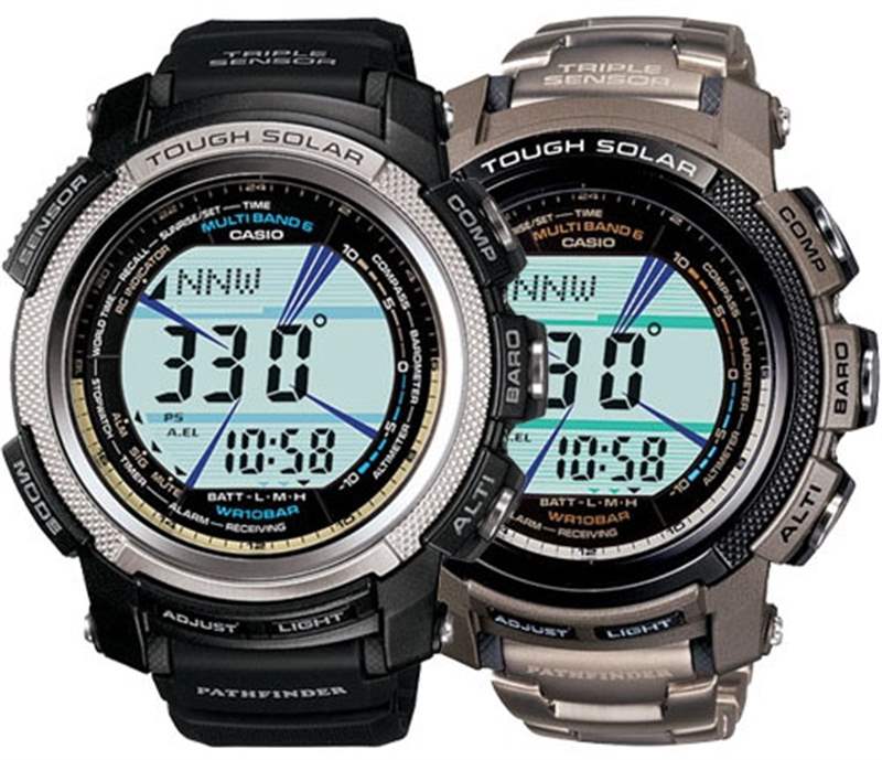 卡西歐探路者PAW-2000石英電子手表-復(fù)刻表