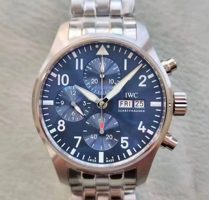 MKS廠萬(wàn)國(guó)飛行員計(jì)時(shí)41mm新品IW388102做工怎么樣-復(fù)刻表