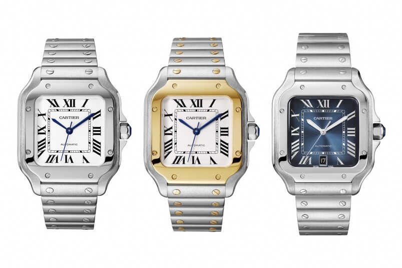 卡地亞6款Santos手表推介｜卡地亞的紳士?jī)?yōu)雅-復(fù)刻表