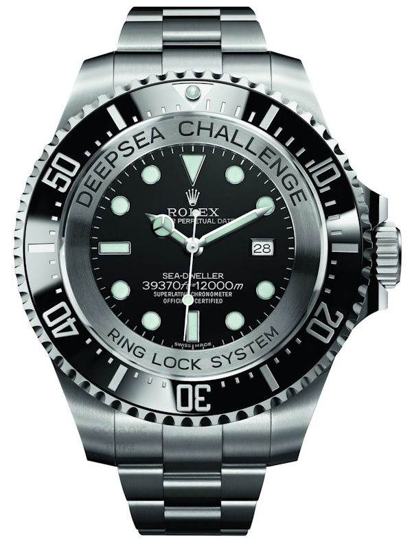 勞力士深海挑戰腕表潛入海底-復刻表