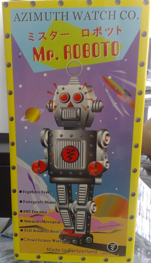 Azimuth羅博托Roboto先生手表-復(fù)刻表