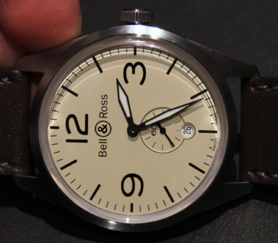 柏萊士Vintage BR 123 & 126精鋼表殼圓形腕表-復刻表