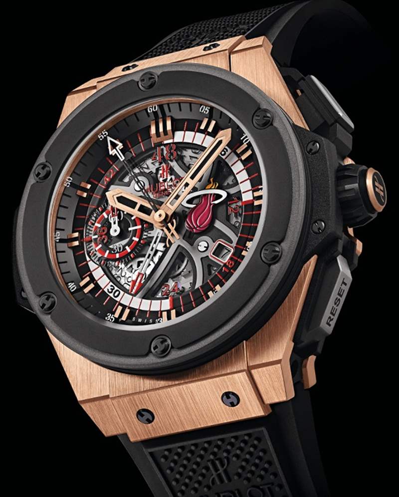 宇舶皇權邁阿密熱火計時碼表-復刻表