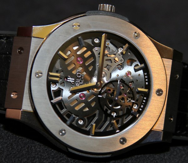 宇舶Classic Fusion超薄鏤空腕表上手-復(fù)刻表