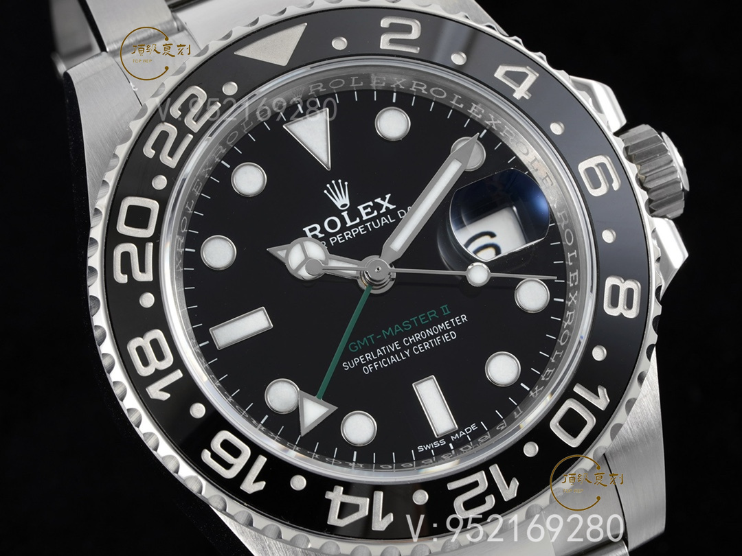 C+廠勞力士格林尼治綠針值得入手嗎,上海3186機芯-復刻表