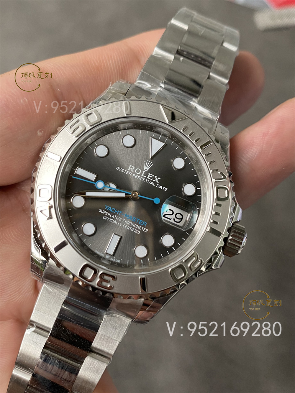 VS廠(chǎng)勞力士藍(lán)/灰游艇3235機(jī)芯和C廠(chǎng)游艇上海機(jī)芯怎么區(qū)分-復(fù)刻表