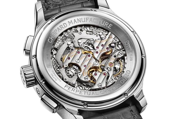 「罕見(jiàn)雙認(rèn)證高工藝規(guī)格」蕭邦L.U.C萬(wàn)年歷計(jì)時(shí)碼表-復(fù)刻表