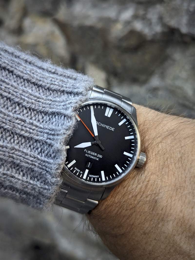 腕表點評:阿基米德飛行員200-復刻表