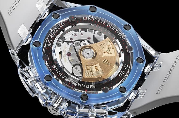 超吸睛！主打迷彩軍事風(fēng)的透明皇家橡樹離岸型計時碼表-復(fù)刻表