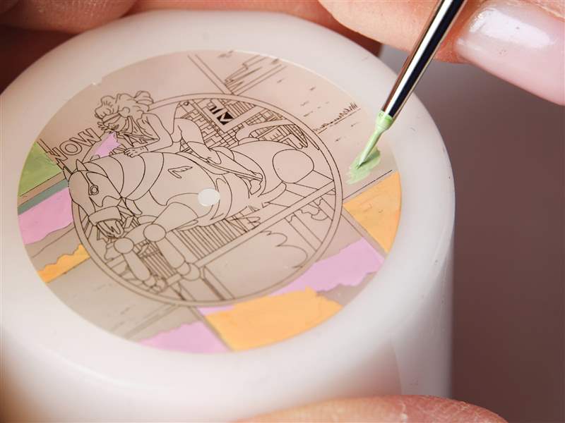 Hermès推出Arceau WOW微繪工藝表盤(pán)腕表-復(fù)刻表