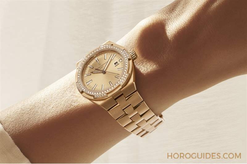 璀璨暖金光彩熠熠｜VACHERON CONSTANTIN Overseas 35mm自動(dòng)上鏈腕表-復(fù)刻表