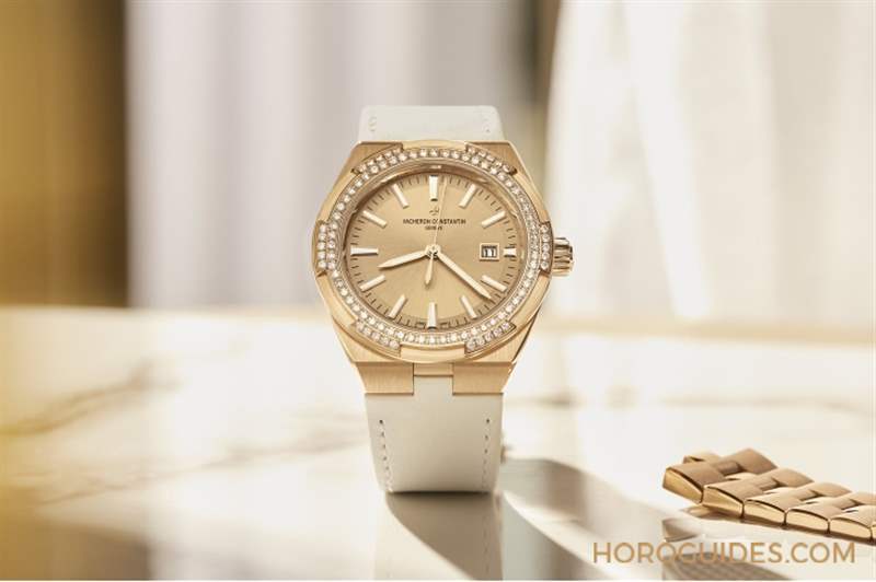 璀璨暖金光彩熠熠｜VACHERON CONSTANTIN Overseas 35mm自動(dòng)上鏈腕表-復(fù)刻表