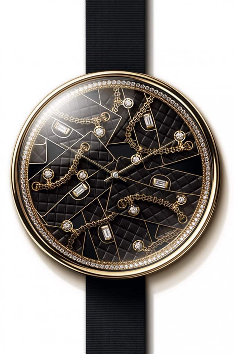 香奈兒高級制表與高級訂制服的邂逅Mademoiselle Privé腕表系列-復(fù)刻表