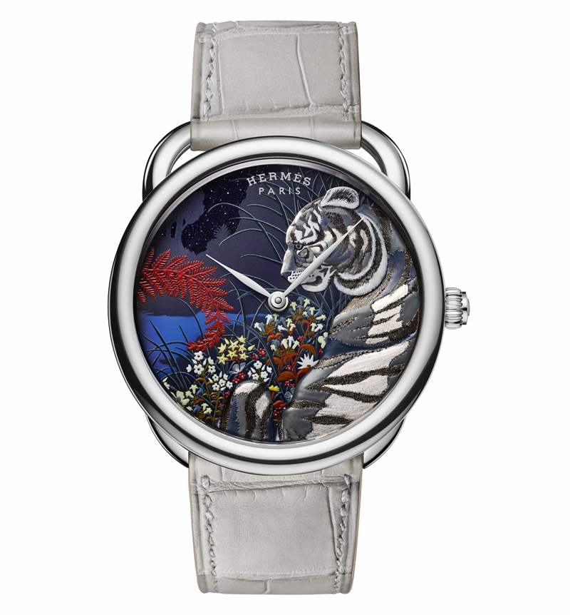 Hermès舉行「鐫刻時光」高級鐘表展：關于時間的奇思妙想-復刻表