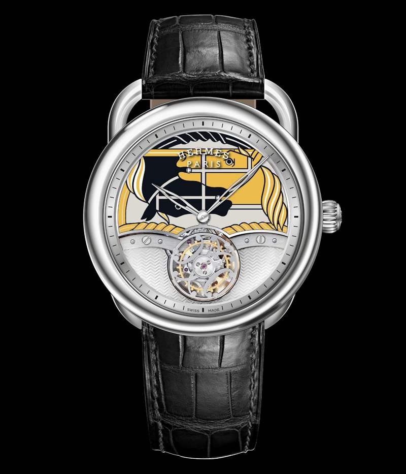 Hermès舉行「鐫刻時光」高級鐘表展：關于時間的奇思妙想-復刻表