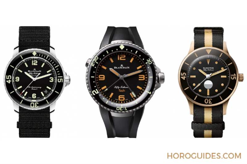 BLANCPAIN - 寶珀Fifty Fathoms 70周年紀念款第三彈! 青銅金五十噚登場