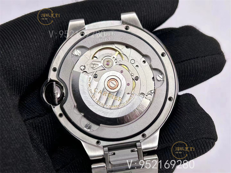 CH廠卡地亞40mm藍氣球快拆表帶做工值得入手嗎-復刻表